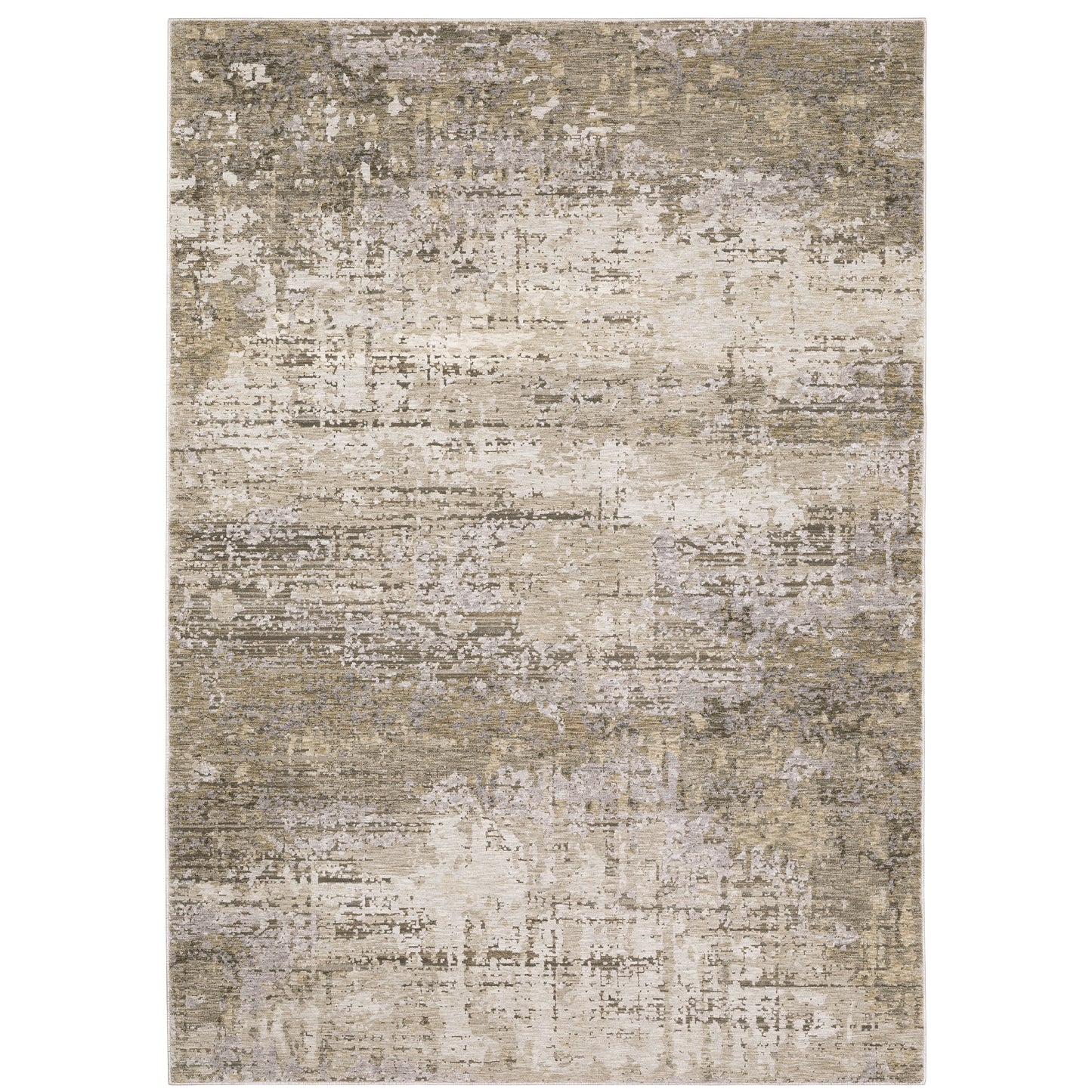 Oriental Weavers Nebulous  Beige Grey Modern & Contemporary