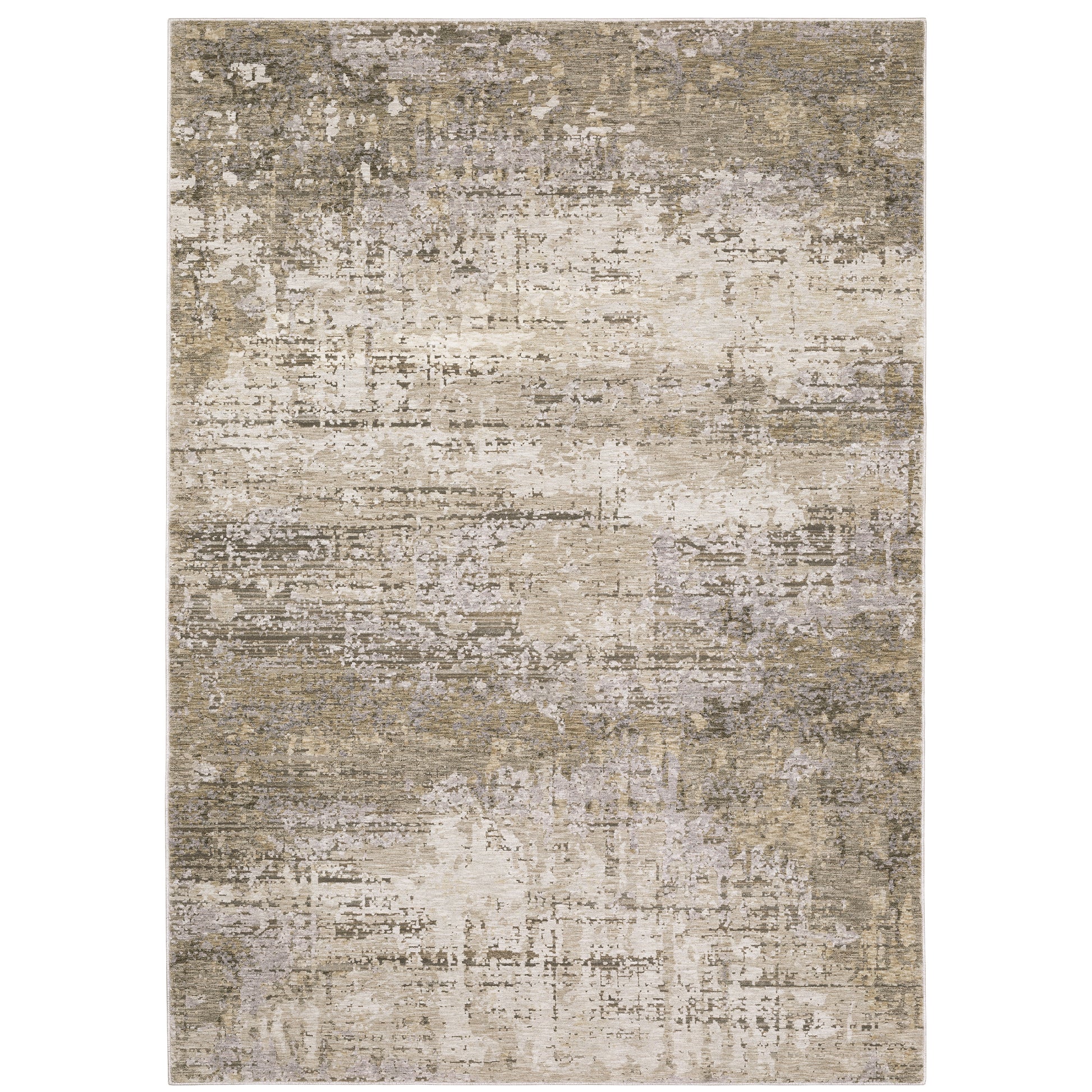 Oriental Weavers Nebulous  Beige Grey Modern & Contemporary