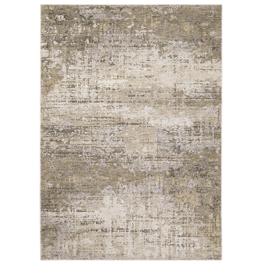 Oriental Weavers Nebulous  Beige Grey Modern & Contemporary