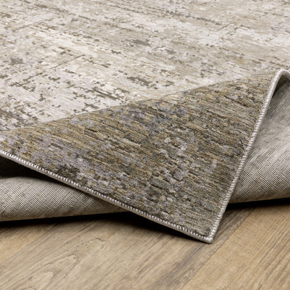 Oriental Weavers Nebulous  Beige Grey Modern & Contemporary