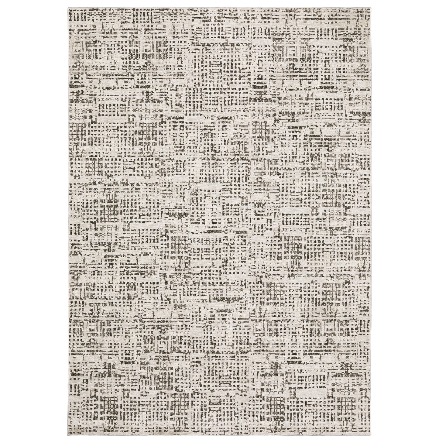 Oriental Weavers Nebulous  Ivory Grey Modern & Contemporary