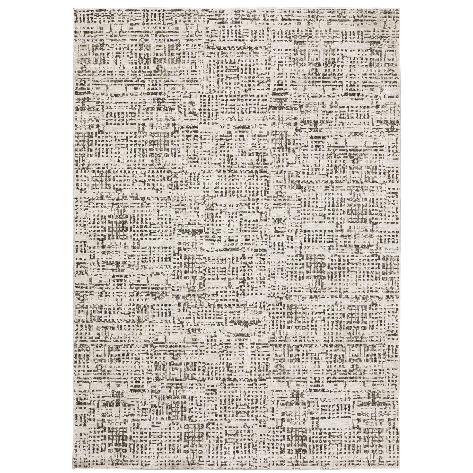 Oriental Weavers Nebulous  Ivory Grey Modern & Contemporary
