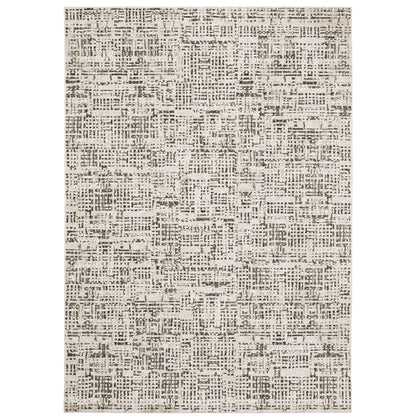 Oriental Weavers Nebulous  Ivory Grey Modern & Contemporary