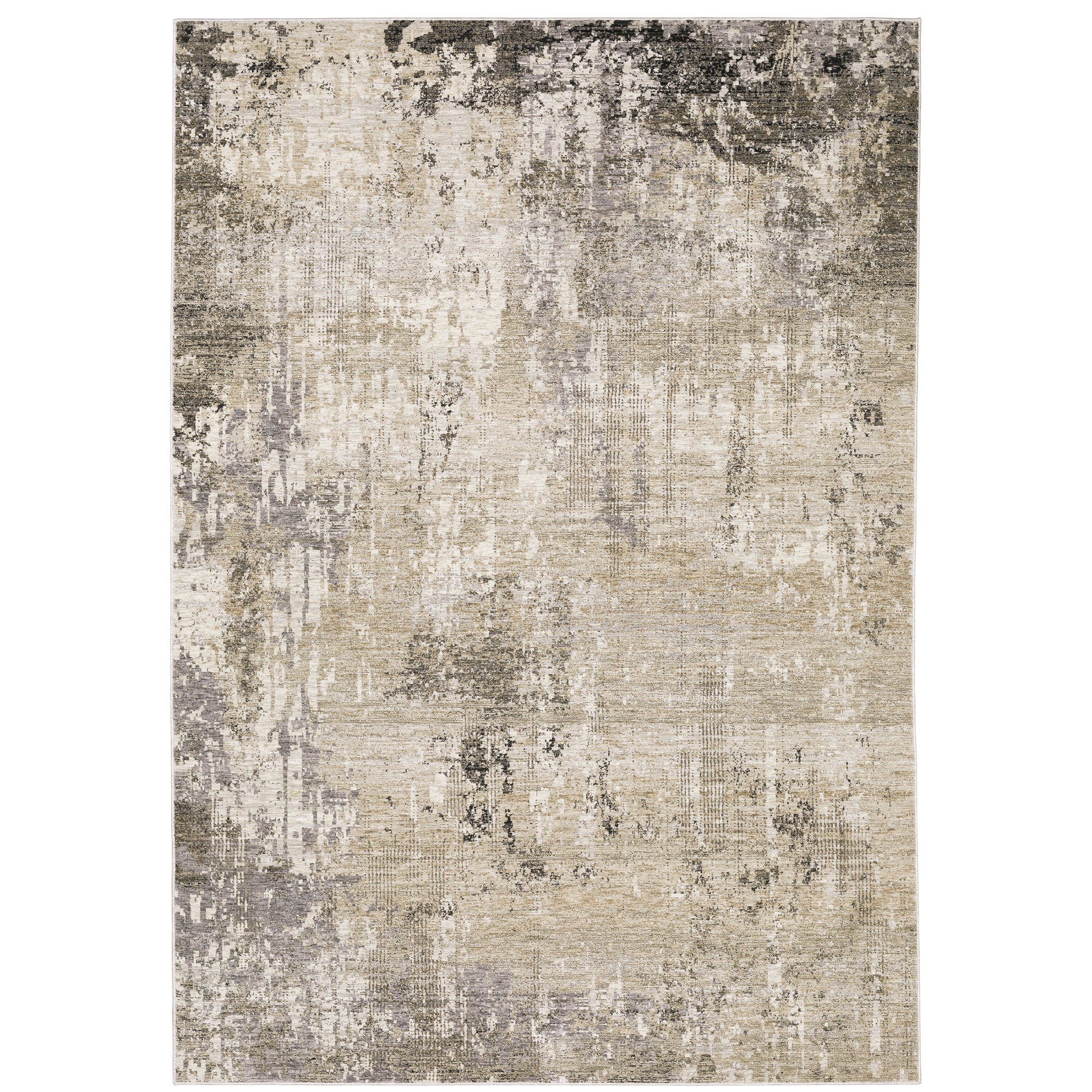 Oriental Weavers Nebulous  Beige Grey Modern & Contemporary
