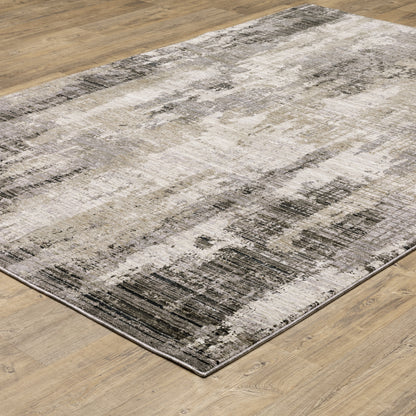 Oriental Weavers Nebulous  Grey Beige Modern & Contemporary