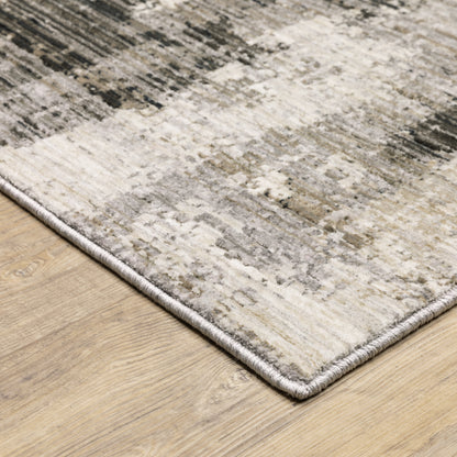 Oriental Weavers Nebulous  Grey Beige Modern & Contemporary