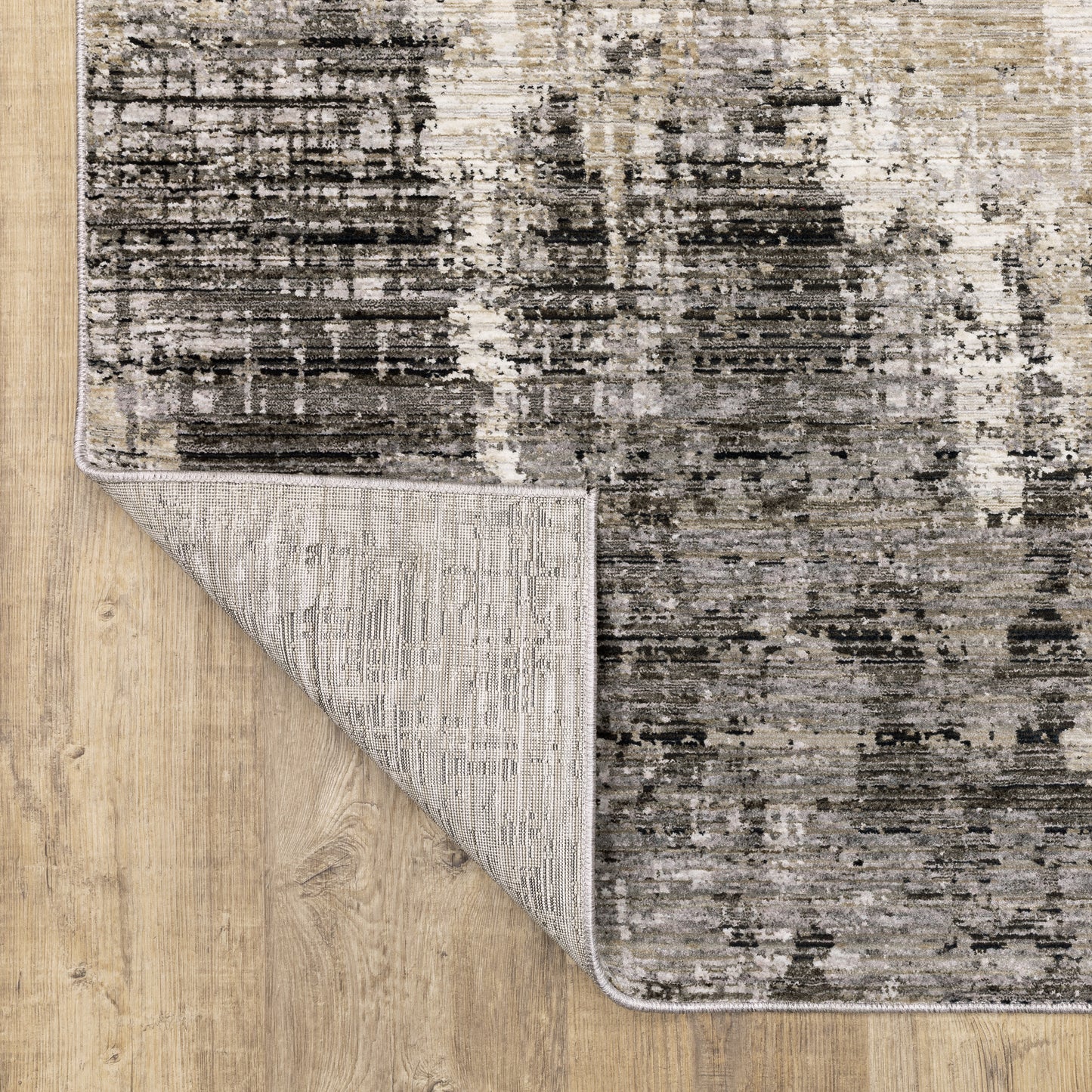 Oriental Weavers Nebulous  Grey Beige Modern & Contemporary
