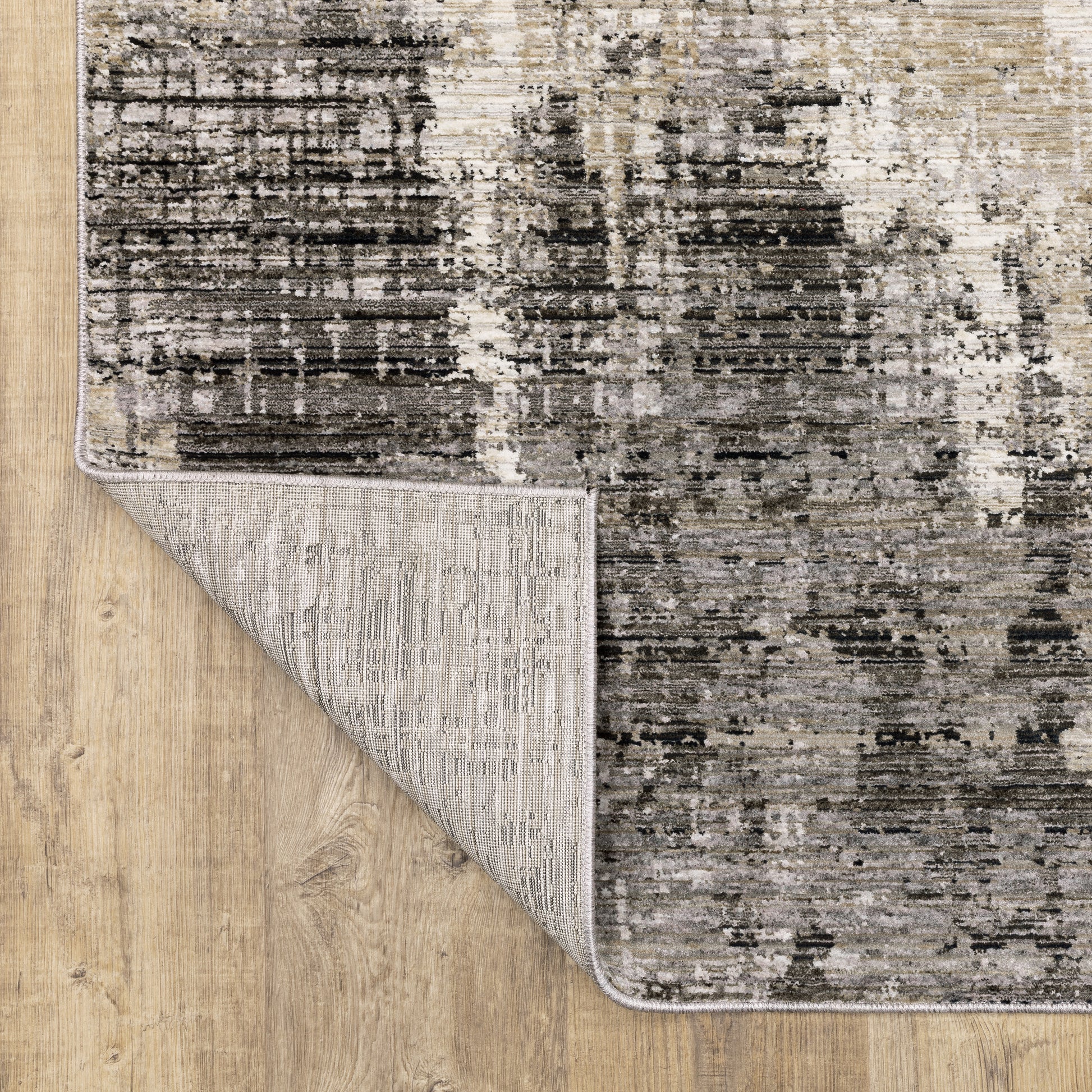 Oriental Weavers Nebulous  Grey Beige Modern & Contemporary