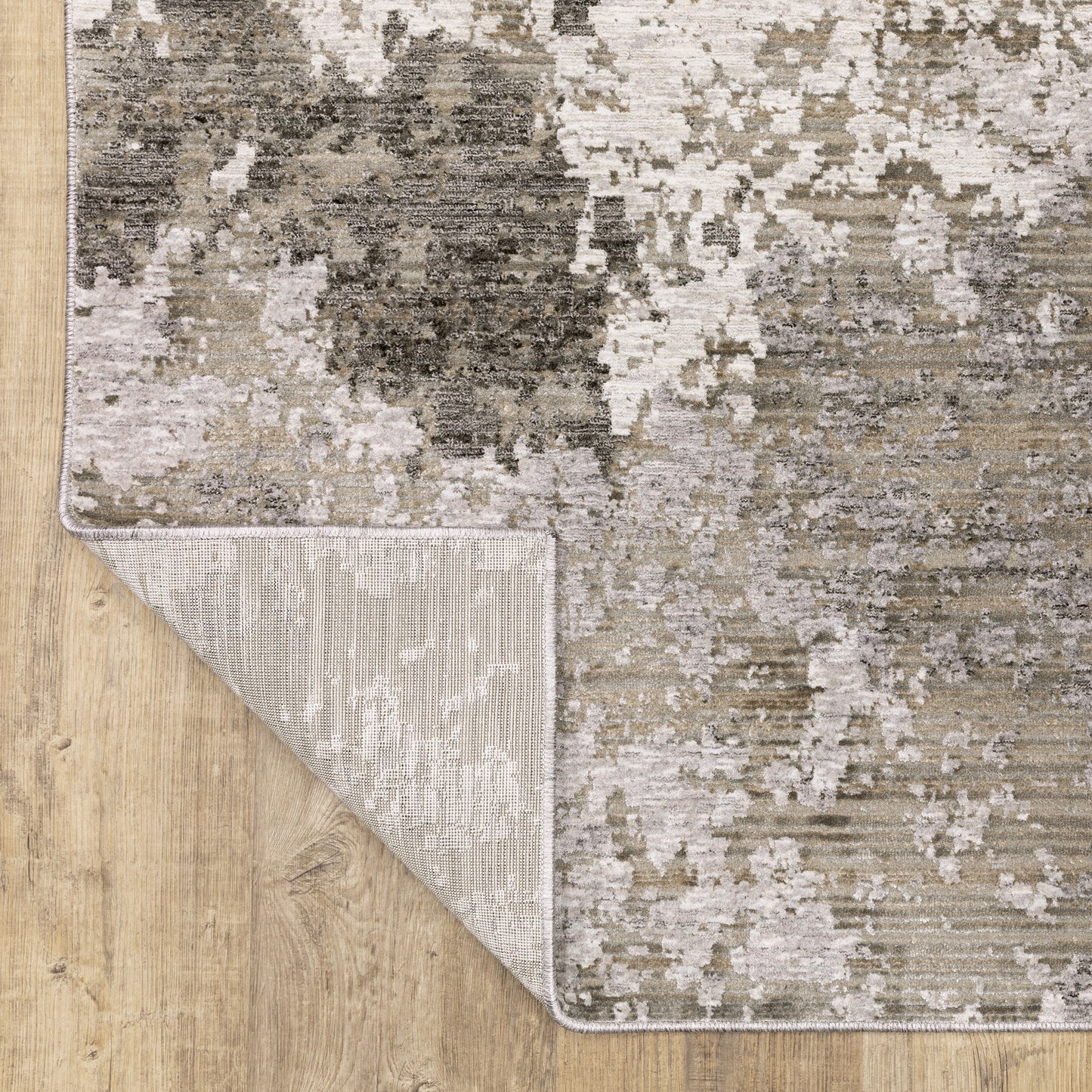 Oriental Weavers Nebulous  Grey Ivory Modern & Contemporary