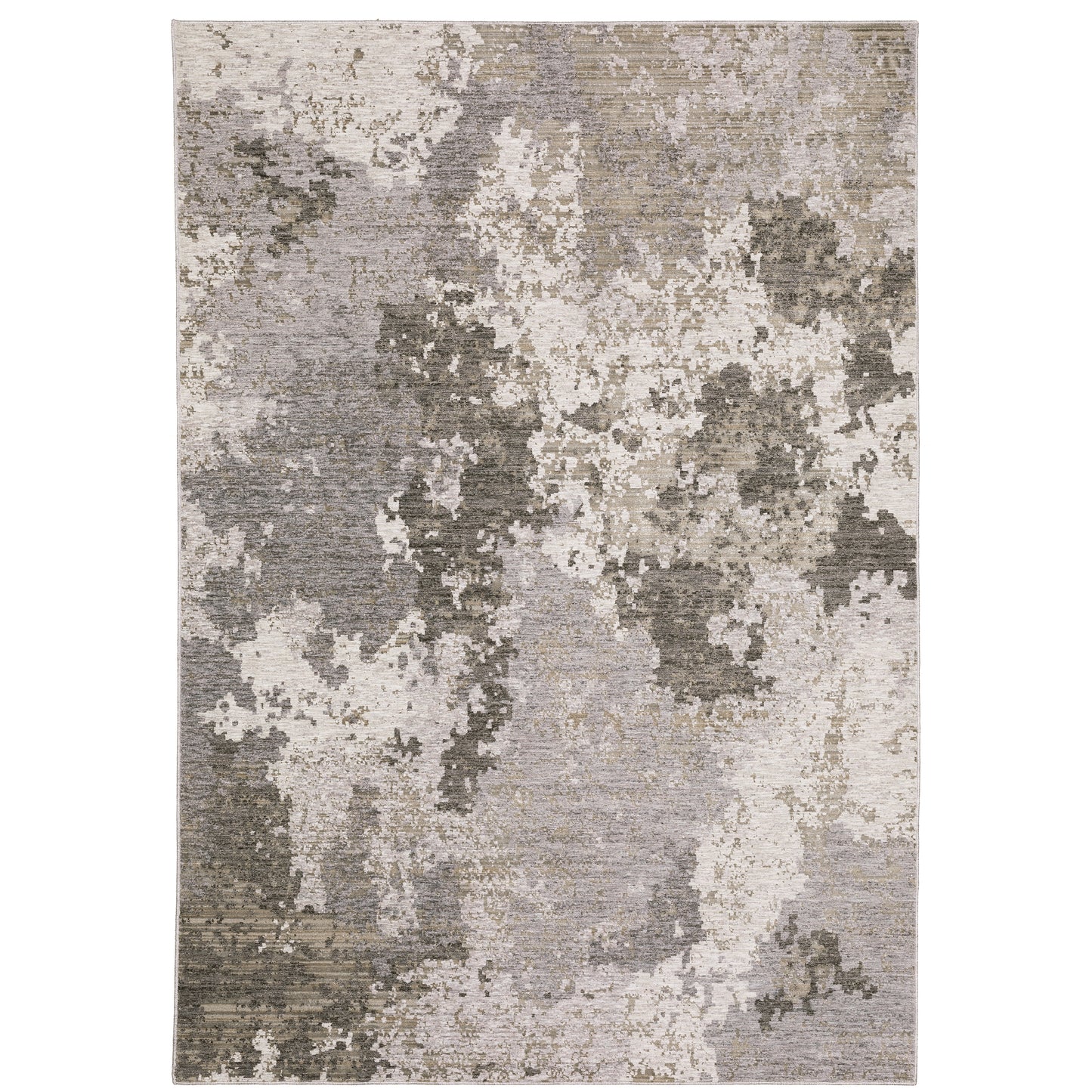 Oriental Weavers Nebulous  Grey Ivory Modern & Contemporary