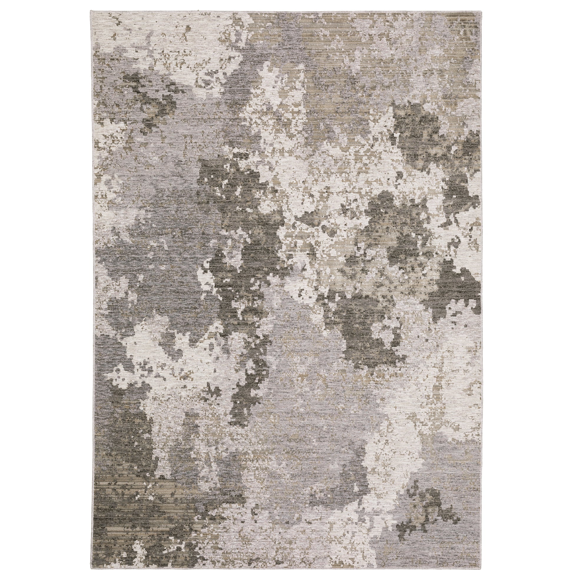 Oriental Weavers Nebulous  Grey Ivory Modern & Contemporary