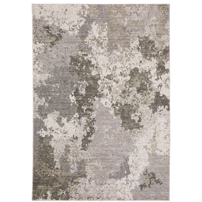 Oriental Weavers Nebulous  Grey Ivory Modern & Contemporary