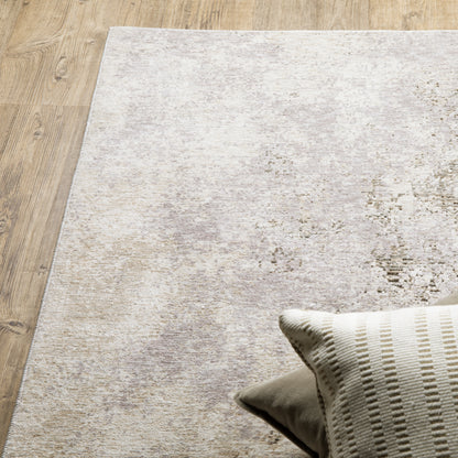 Oriental Weavers Nebulous  Ivory Beige Modern & Contemporary
