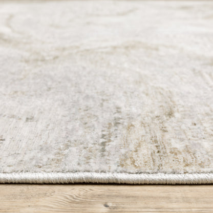 Oriental Weavers Nebulous  Ivory Tan Modern & Contemporary