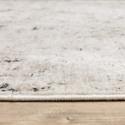 Oriental Weavers Nebulous  Ivory Grey Modern & Contemporary