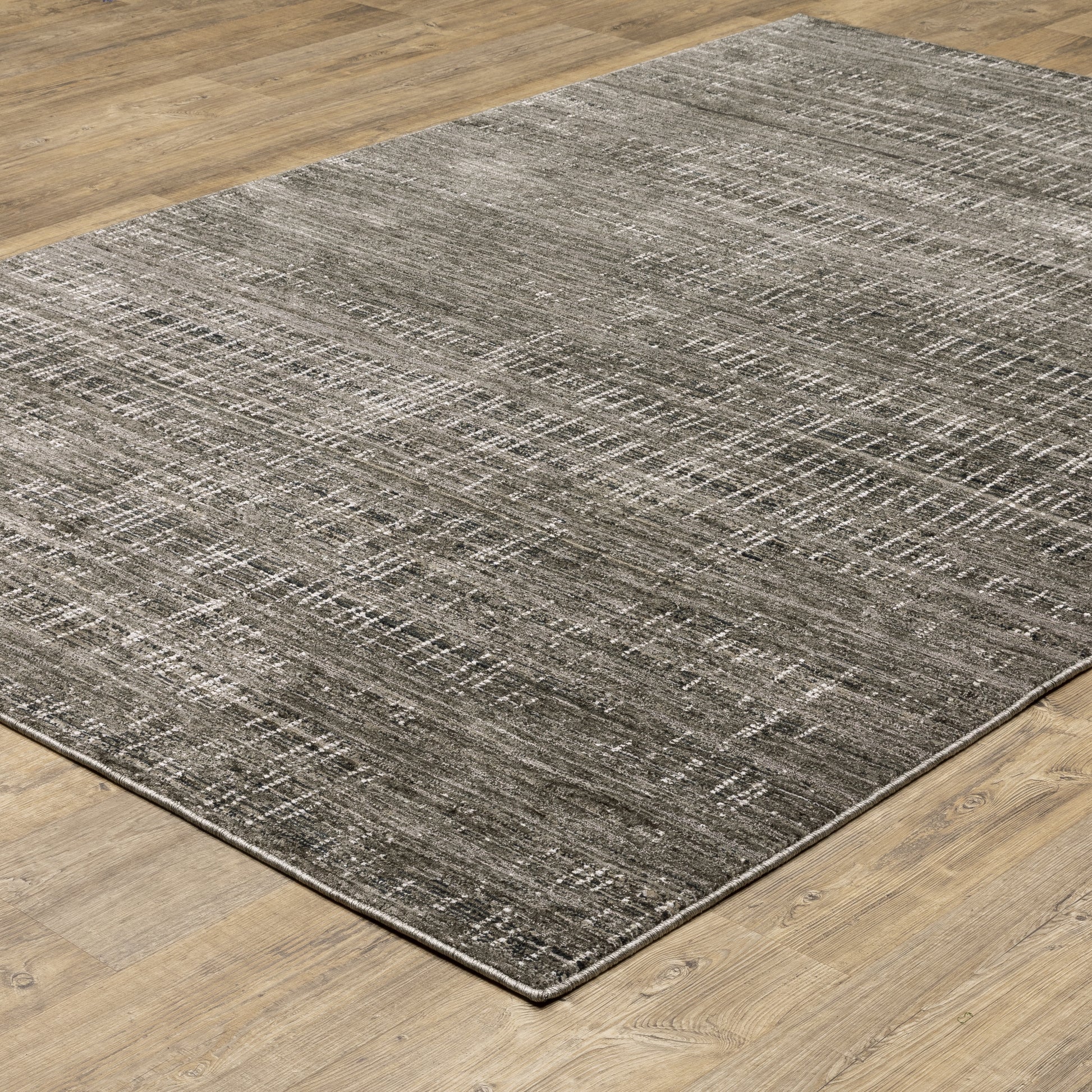 Oriental Weavers Nebulous  Charcoal Grey Modern & Contemporary