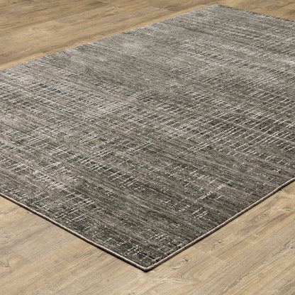 Oriental Weavers Nebulous  Charcoal Grey Modern & Contemporary