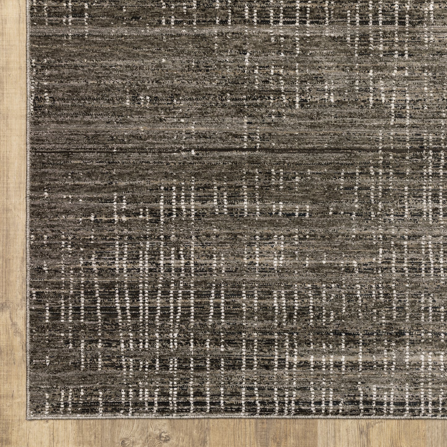 Oriental Weavers Nebulous  Charcoal Grey Modern & Contemporary