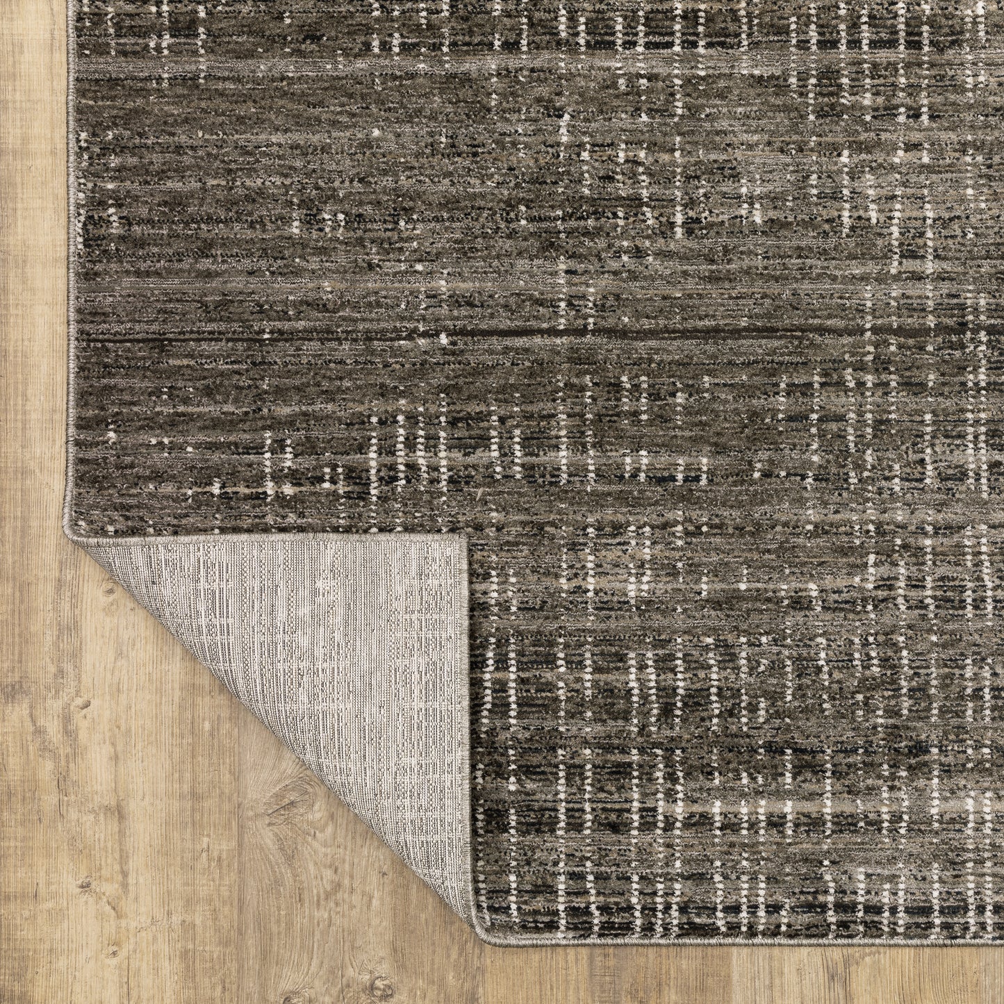 Oriental Weavers Nebulous  Charcoal Grey Modern & Contemporary
