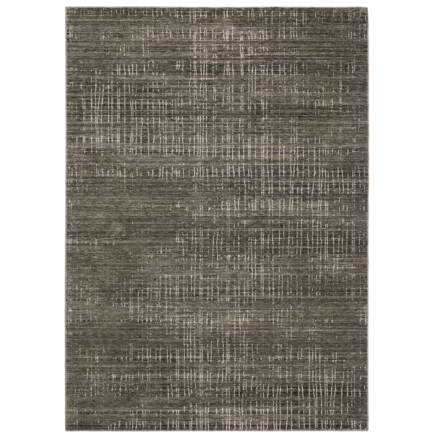 Oriental Weavers Nebulous  Charcoal Grey Modern & Contemporary