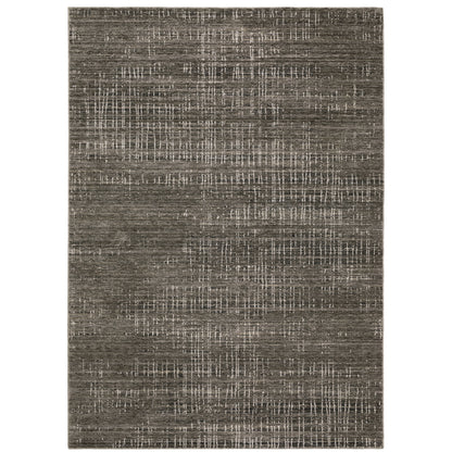 Oriental Weavers Nebulous  Charcoal Grey Modern & Contemporary