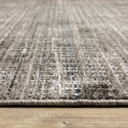 Oriental Weavers Nebulous  Charcoal Grey Modern & Contemporary