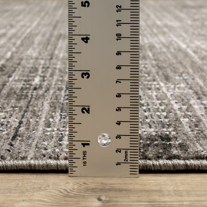 Oriental Weavers Nebulous  Charcoal Grey Modern & Contemporary