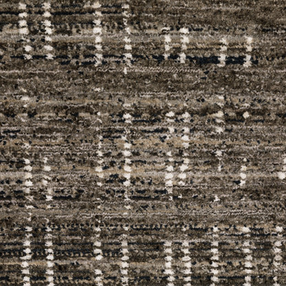 Oriental Weavers Nebulous  Charcoal Grey Modern & Contemporary