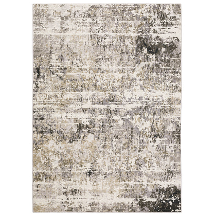 Oriental Weavers Nebulous  Grey Ivory Modern & Contemporary