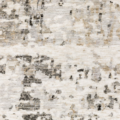 Oriental Weavers Nebulous  Grey Ivory Modern & Contemporary