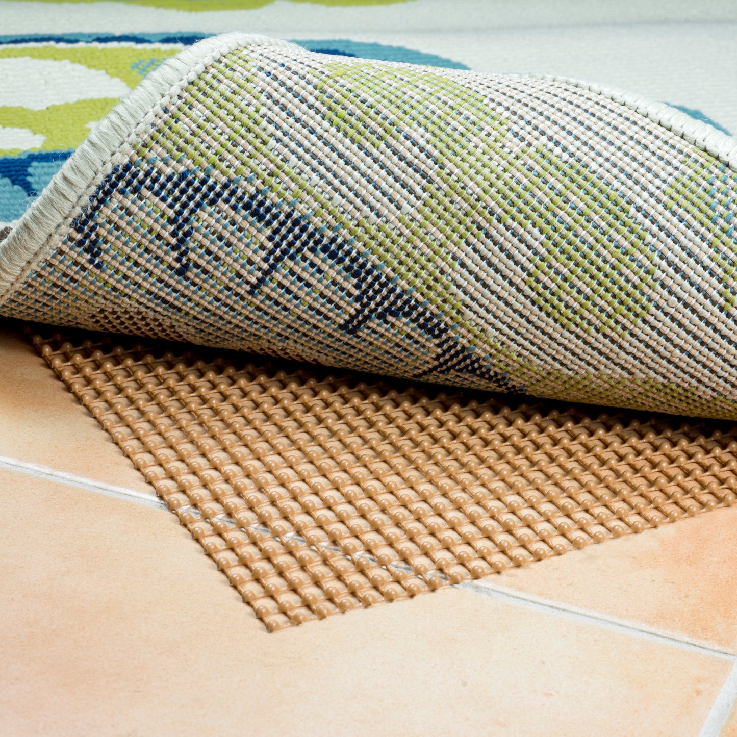 Oriental Weavers All Weather Outdoor Rug Pad  Brown  Rug Pad