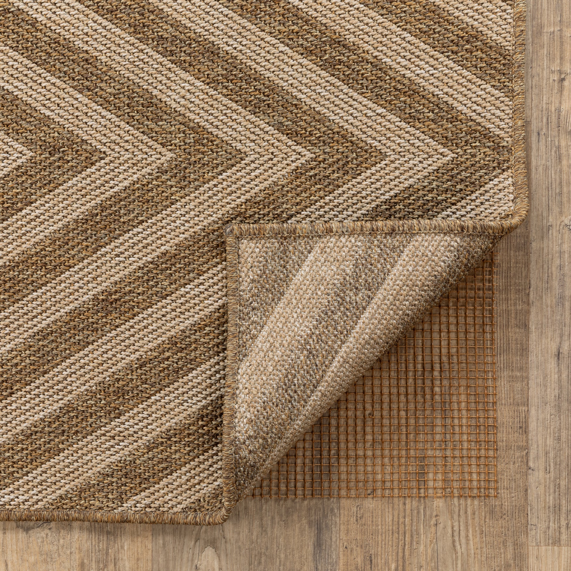 Oriental Weavers All Weather Outdoor Rug Pad  Brown  Rug Pad