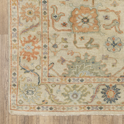 Oriental Weavers Palace  Beige Green Traditional