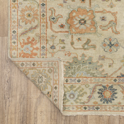 Oriental Weavers Palace  Beige Green Traditional
