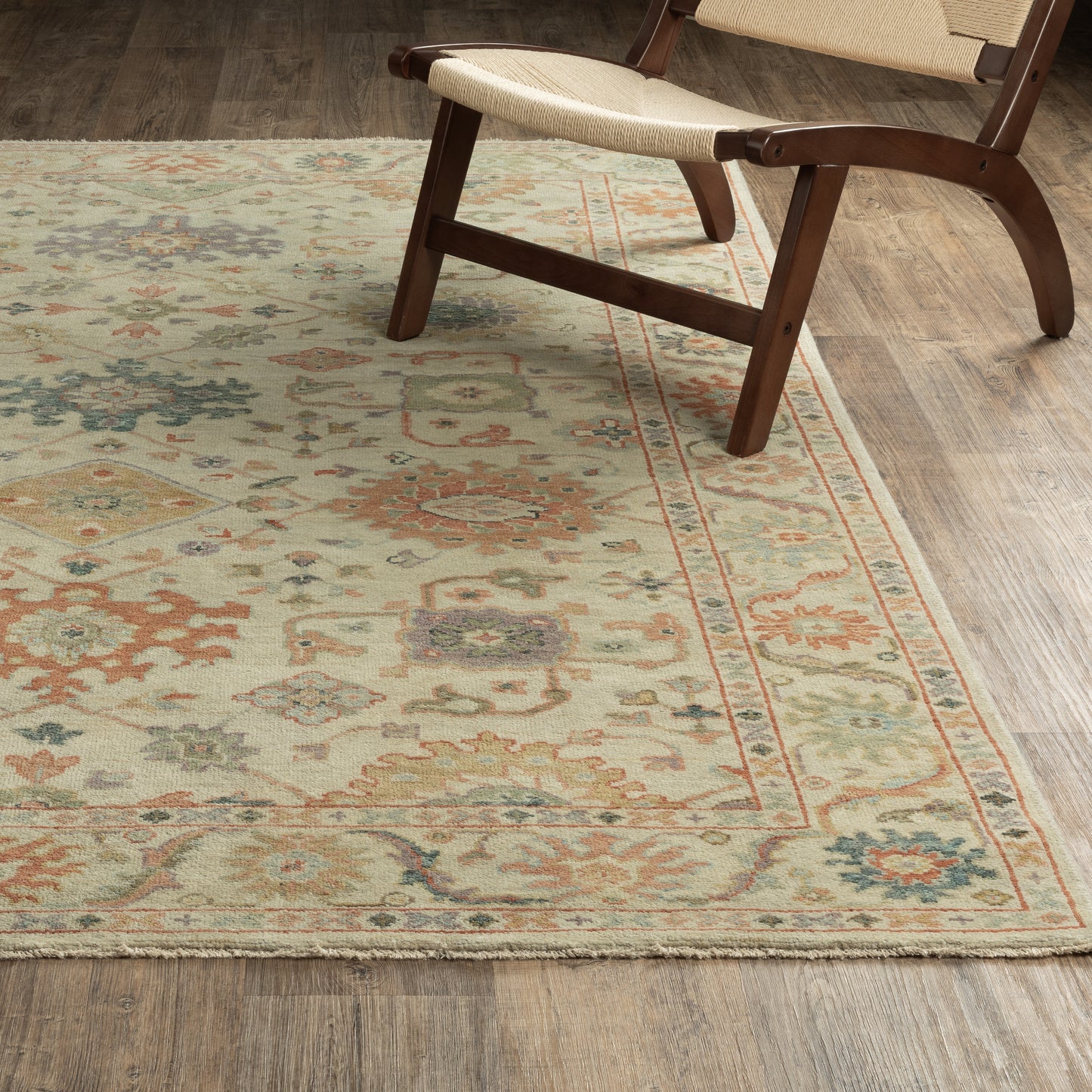 Oriental Weavers Palace  Beige Green Traditional