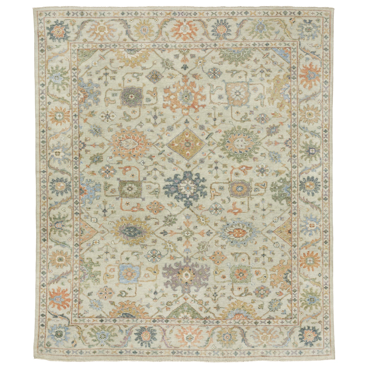 Oriental Weavers Palace  Beige Green Traditional