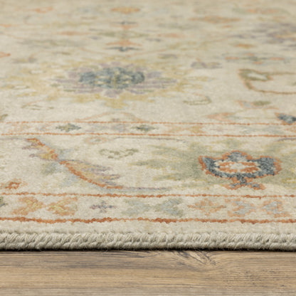Oriental Weavers Palace  Beige Green Traditional