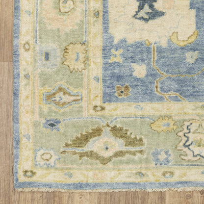 Oriental Weavers Palace  Blue Green Traditional