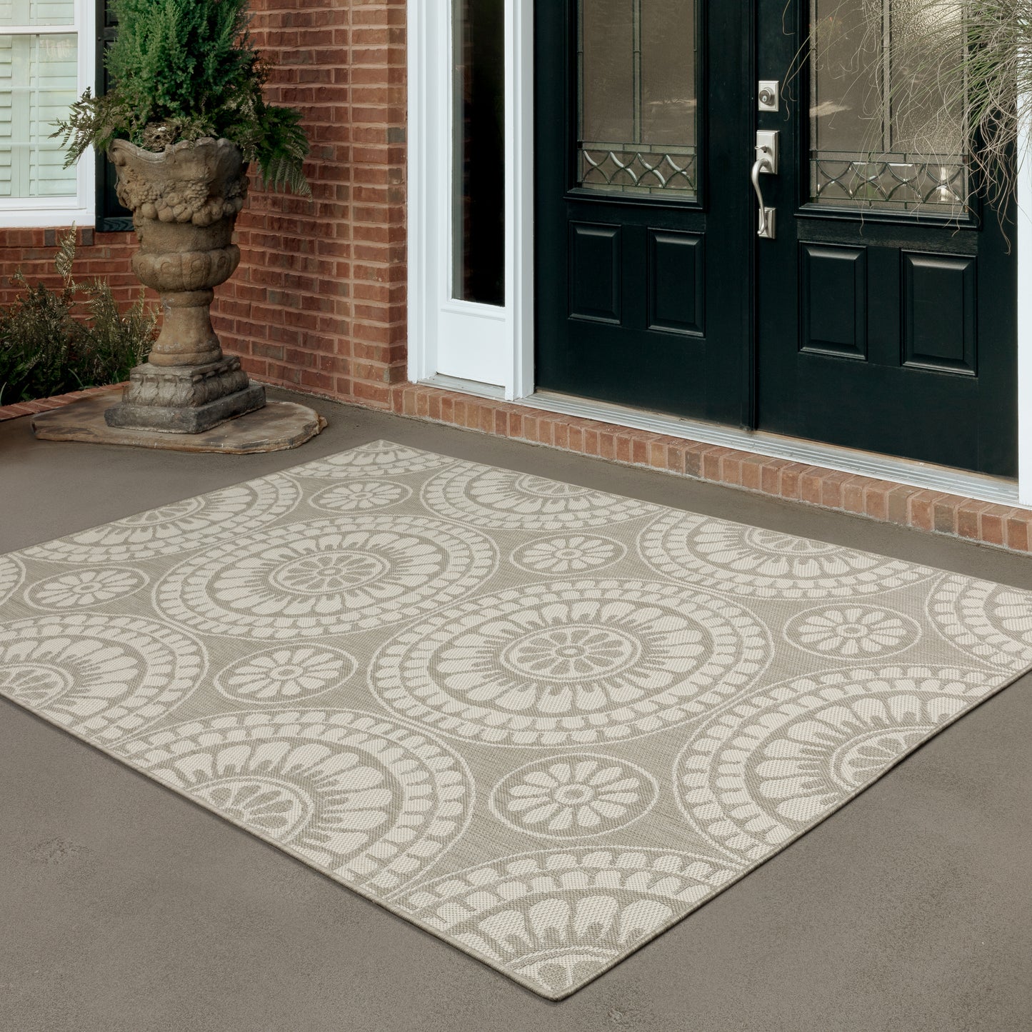 Oriental Weavers Portofino  Grey Ivory Transitional