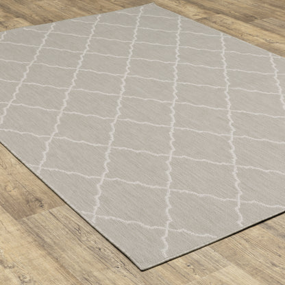 Oriental Weavers Portofino  Grey Ivory Moroccan