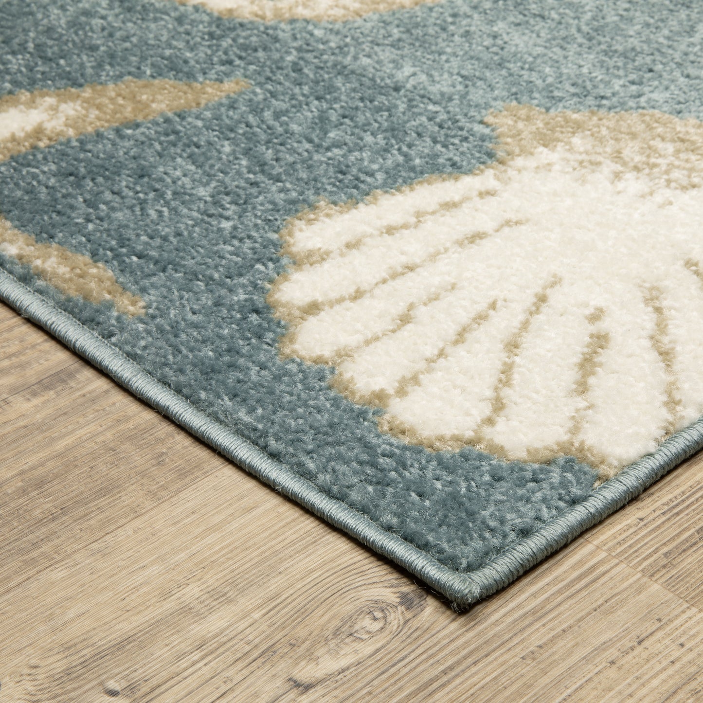 Oriental Weavers Quinn  Blue Beige Novelty