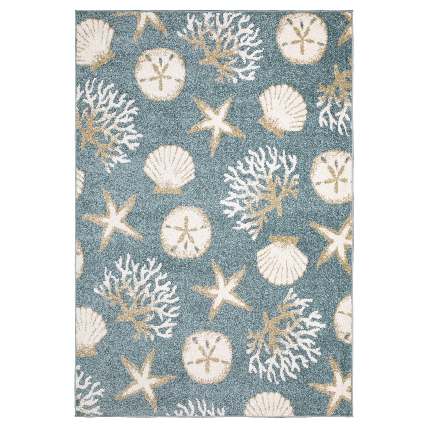 Oriental Weavers Quinn  Blue Beige Novelty