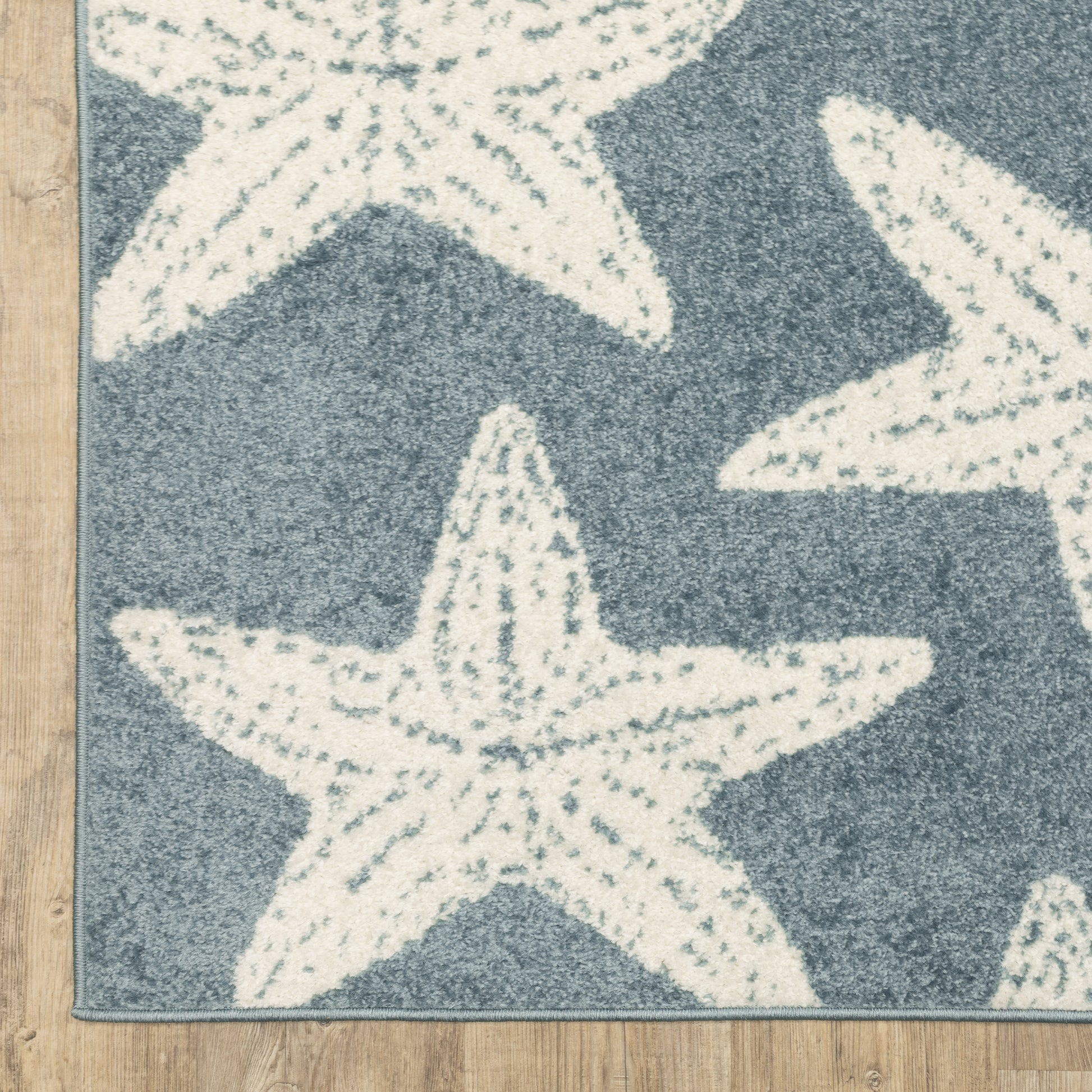 Oriental Weavers Quinn  Blue Ivory Novelty