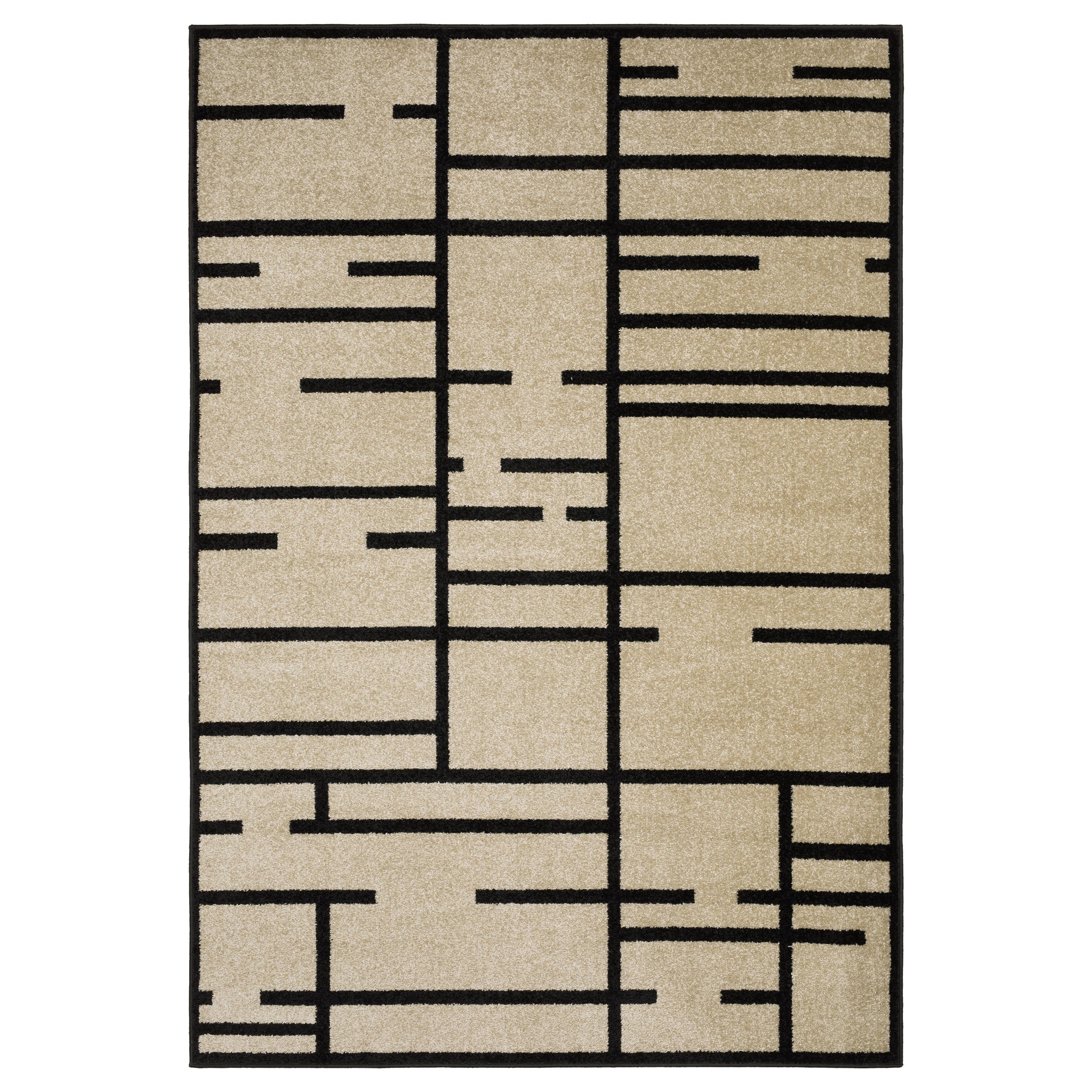 Oriental Weavers Quinn  Beige Black Modern