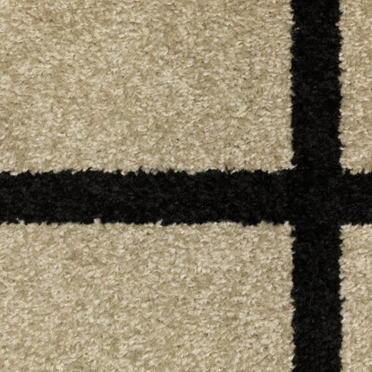 Oriental Weavers Quinn  Beige Black Modern