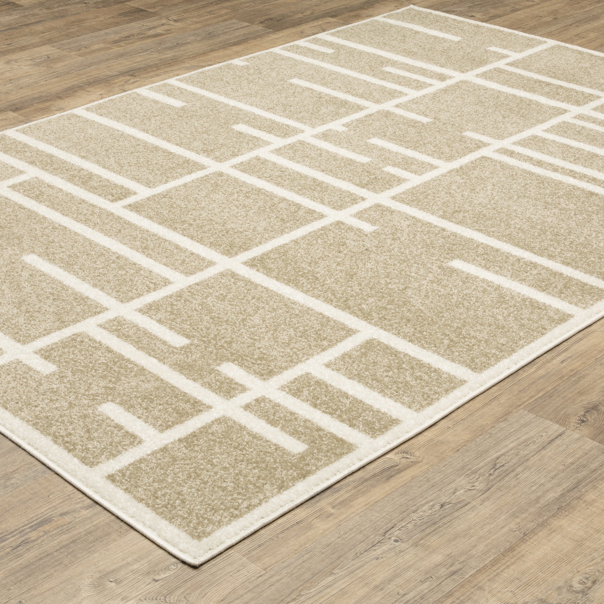 Oriental Weavers Quinn  Beige Ivory Modern