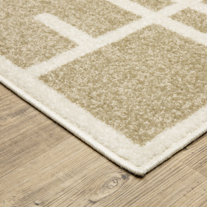 Oriental Weavers Quinn  Beige Ivory Modern