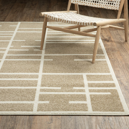 Oriental Weavers Quinn  Beige Ivory Modern