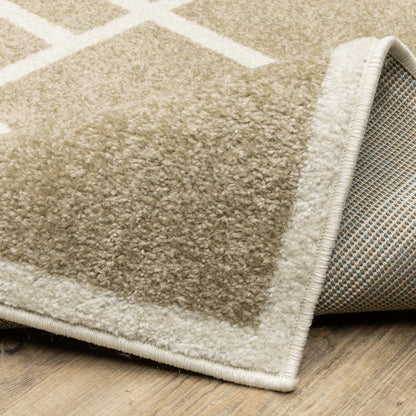 Oriental Weavers Quinn  Beige Ivory Modern