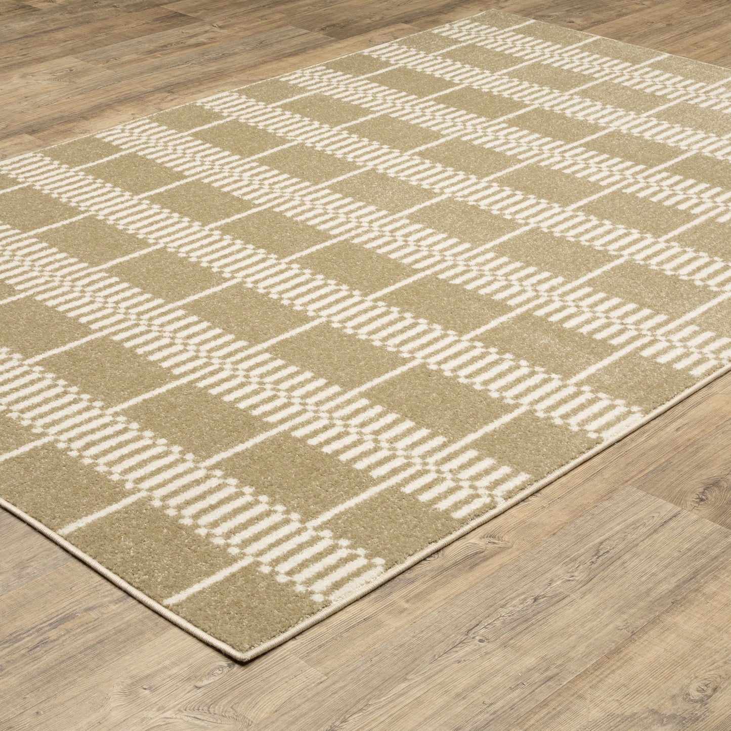 Oriental Weavers Quinn  Beige Ivory Scandinavian